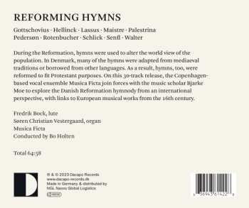 CD Roland de Lassus: Reforming Hymns 586639