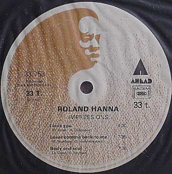 LP Roland Hanna: Impressions 608957