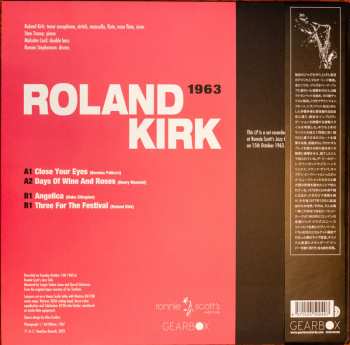 LP Roland Kirk: Live At Ronnie Scott's (1963) 564403