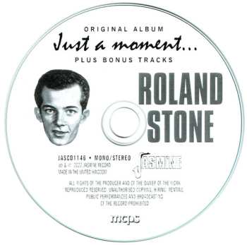 CD Roland Stone: Roland Stone - Just A Moment Of Your Time - New Orleans R&B And Swamp Pop From Roland Stone 607354