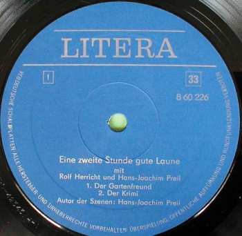 LP Rolf Herricht & Hans-Joachim Preil: Eine 2. Stunde Gute Laune 521586