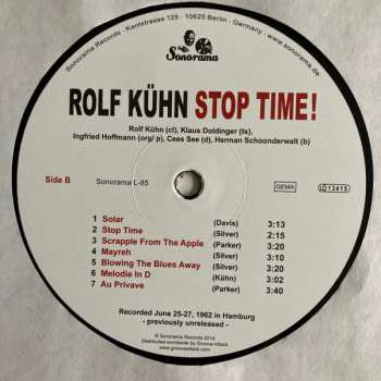 LP Rolf Kühn: Stop Time! 143853