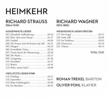 CD Roman Trekel: Heimkehr: Lieder von Wagner Und Strauss   436865