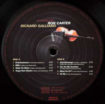 LP Ron Carter: An Evening With Ron Carter, Richard Galliano (Live At The Theaterstübchen, Kassel) 551694