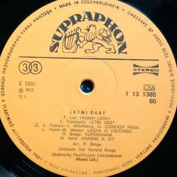 LP Ronald Binge & His Orchestra: Letní Déšť 42171