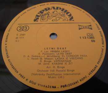 LP Ronald Binge & His Orchestra: Letní Déšť 648756