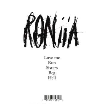 CD RONiiA: Sisters EP LTD 651987