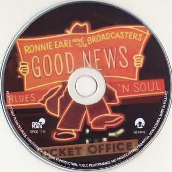 CD Ronnie Earl And The Broadcasters: Good News 607150