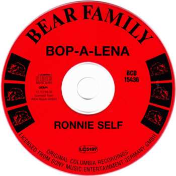 CD Ronnie Self: Bop-A-Lena 645718