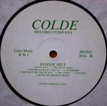 LP Ronnie Self: Ronnie Self 516987