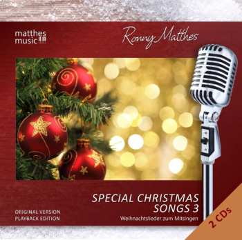 Album Ronny Matthes: Special Christmas Songs  Mit Playback Cd