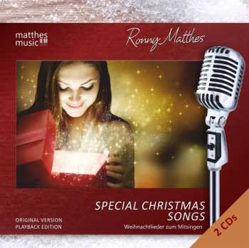 Album Ronny Matthes: Special Christmas Songs,inkl.playback/karaoke Cd