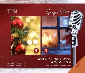 Album Ronny Matthes: Special Christmas Songs,vol.3 & 4 Mit Playback Cds