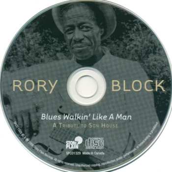 CD Rory Block: Blues Walkin' Like A Man: A Tribute To Son House 634167