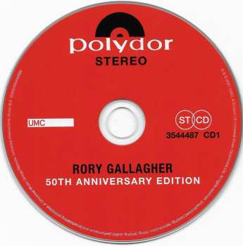 2CD Rory Gallagher: Rory Gallagher - 50th Anniversary Edition - DLX | DIGI 391395