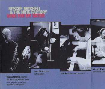 CD Roscoe Mitchell And The Note Factory: Song For My Sister 256666