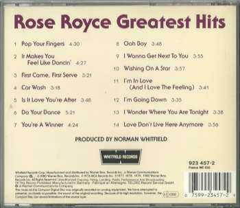 CD Rose Royce: Greatest Hits 659444