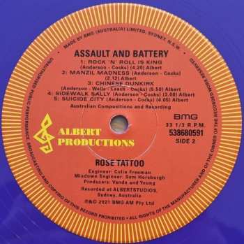 LP Rose Tattoo: Assault & Battery CLR 332866