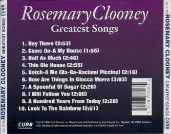 CD Rosemary Clooney: Greatest Songs 655922