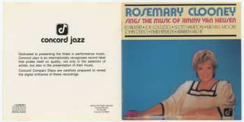 CD Rosemary Clooney: Rosemary Clooney Sings The Music Of Jimmy Van Heusen 553399