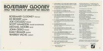 CD Rosemary Clooney: Rosemary Clooney Sings The Music Of Jimmy Van Heusen 553399