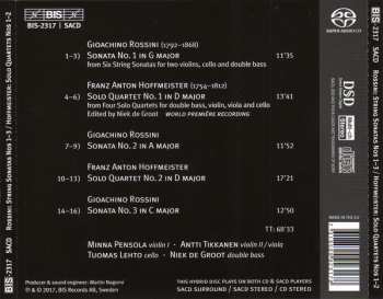 SACD Gioacchino Rossini: String Sonatas Nos 1 – 3 / Solo Quartets Nos 1 & 2 660355