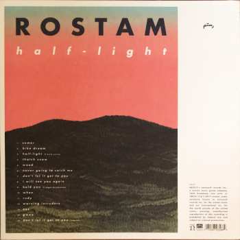 2LP Rostam: Half-Light 577687