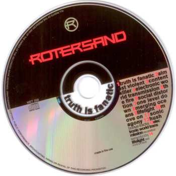 CD Rotersand: Truth Is Fanatic 607318