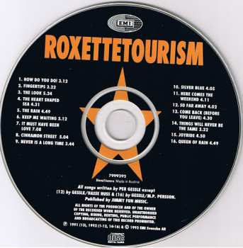 CD Roxette: Tourism 618513