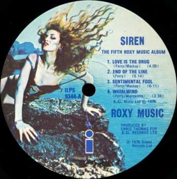 LP Roxy Music: Siren 625448