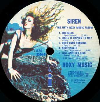 LP Roxy Music: Siren 625448