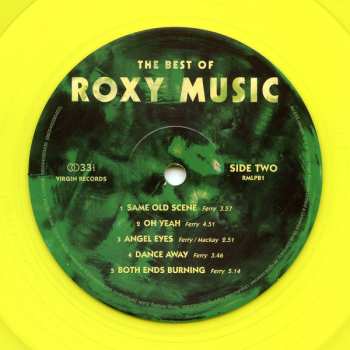 2LP Roxy Music: The Best Of Roxy Music CLR 612207