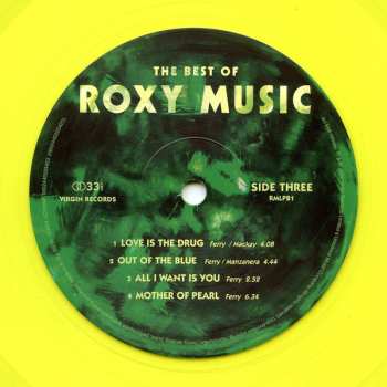 2LP Roxy Music: The Best Of Roxy Music CLR 612207