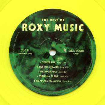 2LP Roxy Music: The Best Of Roxy Music CLR 612207