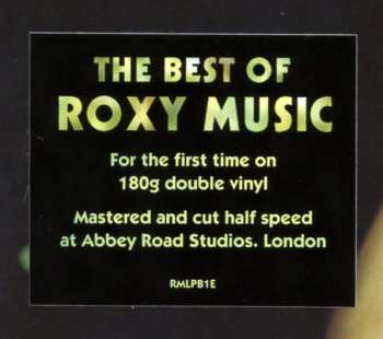 2LP Roxy Music: The Best Of Roxy Music CLR 612207