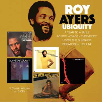 3CD Roy Ayers: A Tear To A Smile/mystic Voyage/vibrations/lifelin 627184