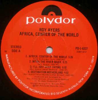 LP Roy Ayers: Africa, Center Of The World 576687