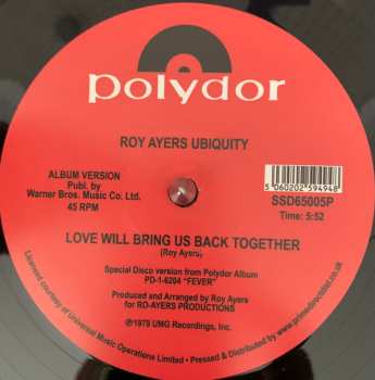 LP Roy Ayers Ubiquity: Running Away / Love Will Bring Us Back Together 585643