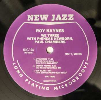 LP Roy Haynes: We Three 612515