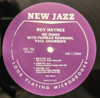 LP Roy Haynes: We Three 612515