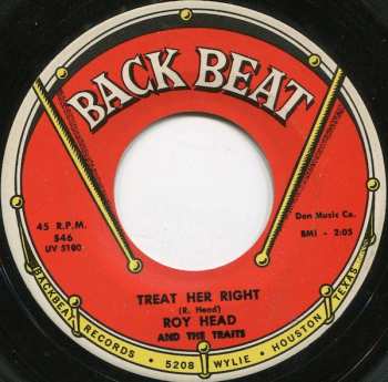 Album Roy Head: Treat Her Right / So Long, My Love