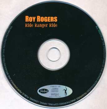 CD Roy Rogers: Ride Ranger Ride 605647