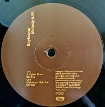 2LP Röyksopp: Melody A.M. LTD | NUM 385806