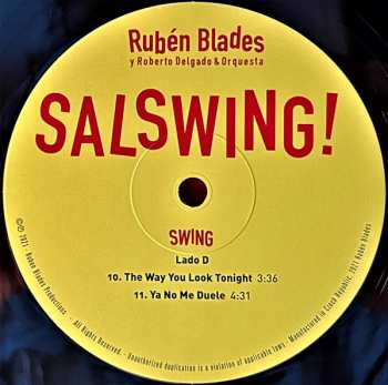 2LP Ruben Blades: Salswing! 279860