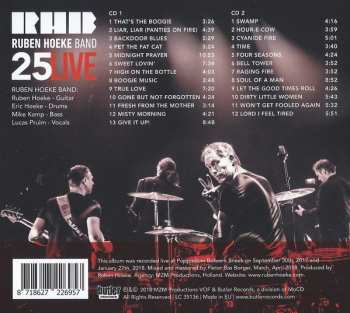 2CD Ruben Hoeke Band: 25 Live 91626