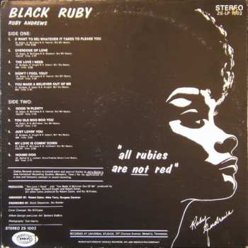 LP Ruby Andrews: Black Ruby 596096