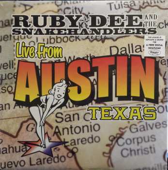 LP Ruby Dee And The Snakehandlers: Live From Austin Texas 81969