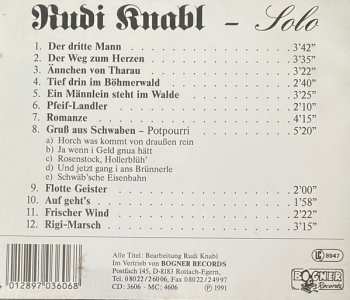 CD Rudi Knabl: Solo 482470