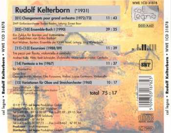 CD Rudolf Kelterborn: Changements / Ensemble-Buch I / Escursioni / Fantasia A Tre / Variationen Für Oboe Und Streichorchester 346857