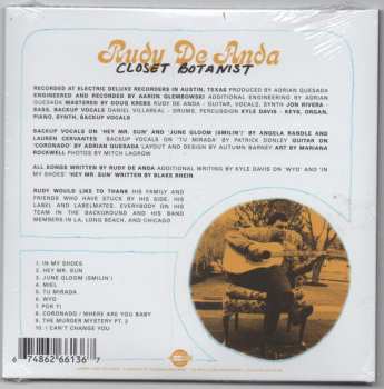 CD Rudy De Anda: Closet Botanist 554367